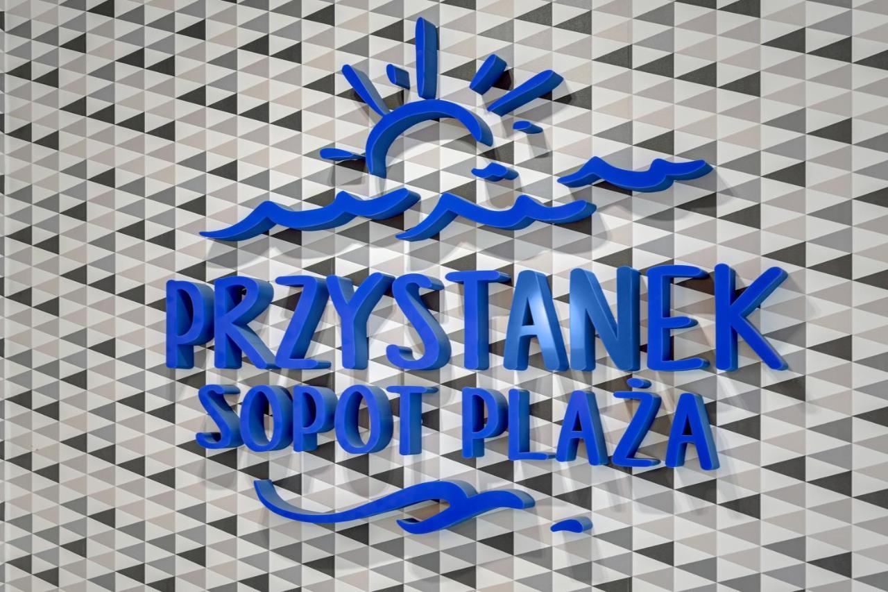 Przystanek Sopot Plaza Bed & Breakfast Bagian luar foto