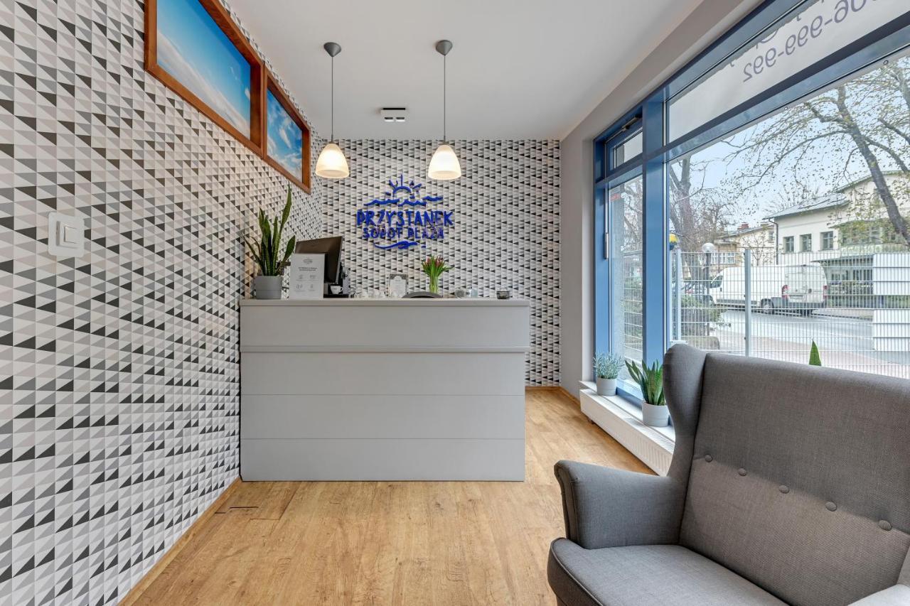 Przystanek Sopot Plaza Bed & Breakfast Bagian luar foto